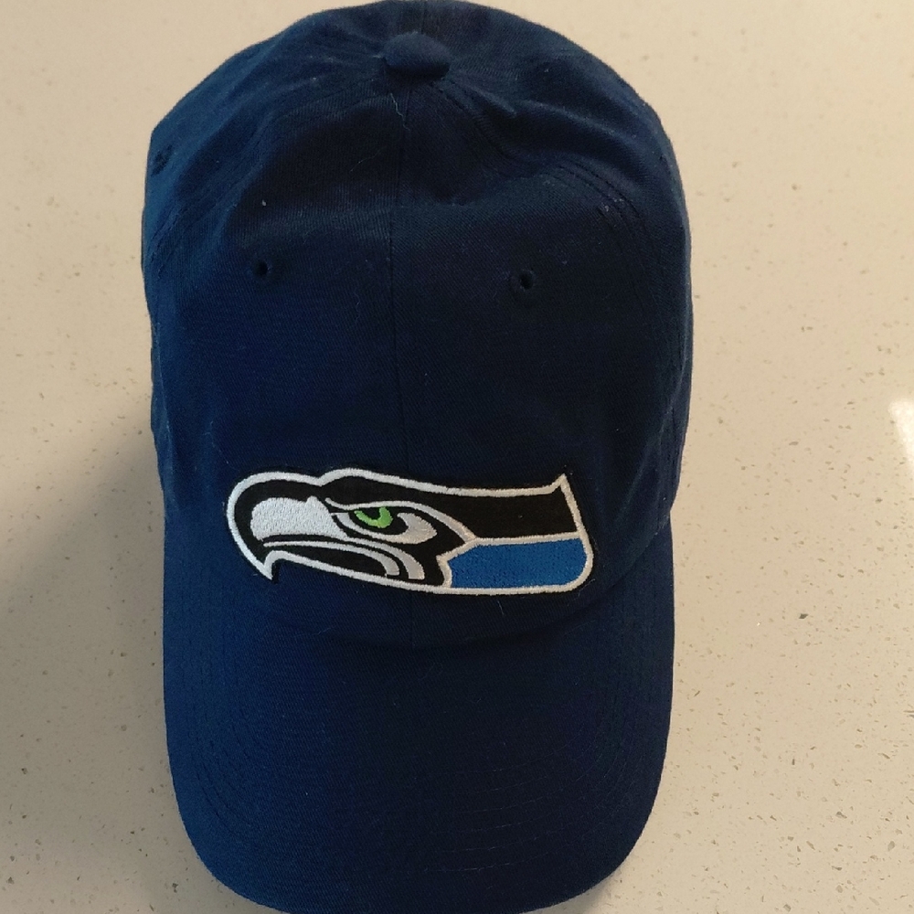 Ellos Navy Blue Cotton Cap